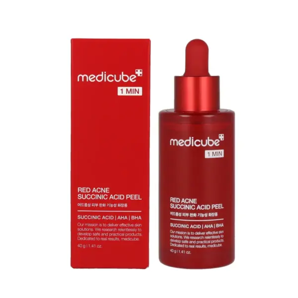 MEDICUBE RED ACNE SUCCINIC ACID PEEL-40GM