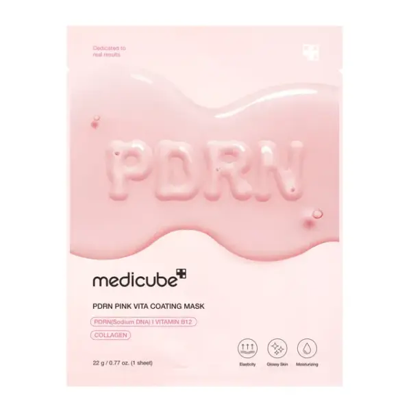 MEDICUBE PDRN PINK VITA COATING MASK-22GM