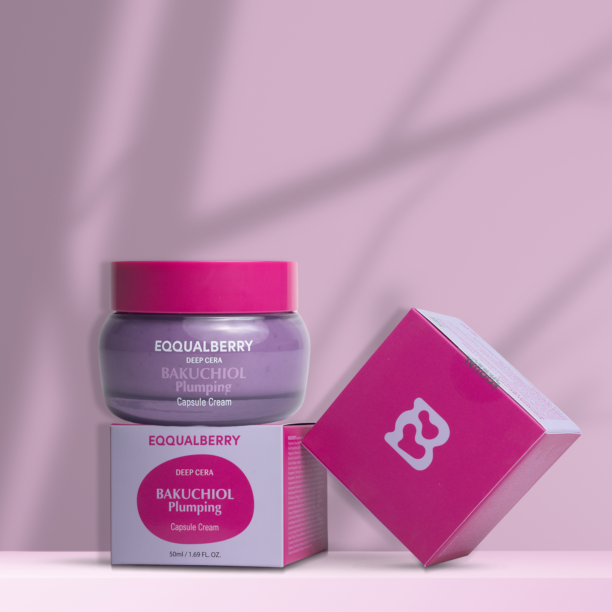 BAKUCHIOL-PLUMPING-CAPSULE-CREAM-50ML EQQUALBERRY BAKUCHIOL PLUMPIMG CAPSULE CREAM-50 ML - Image 1