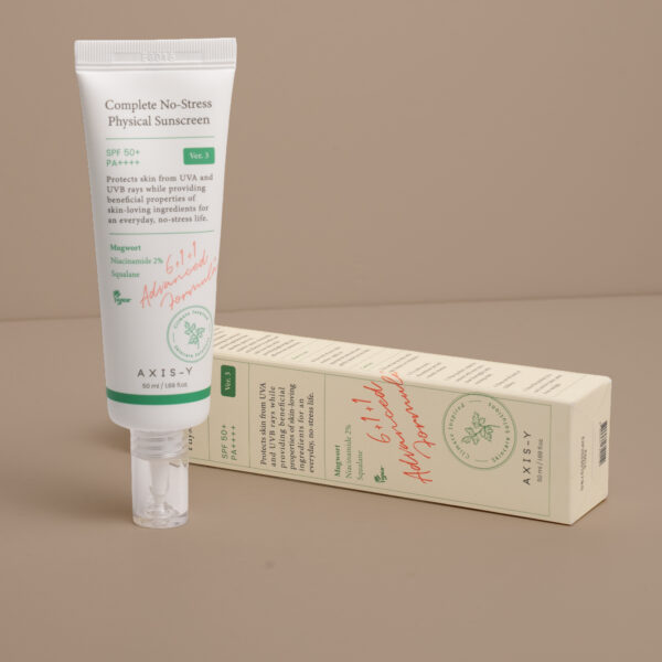 AXIS-Y COMPLETE NO-STRESS PHYSICAL SUNSCREEN SPF50+PA++++-50ML