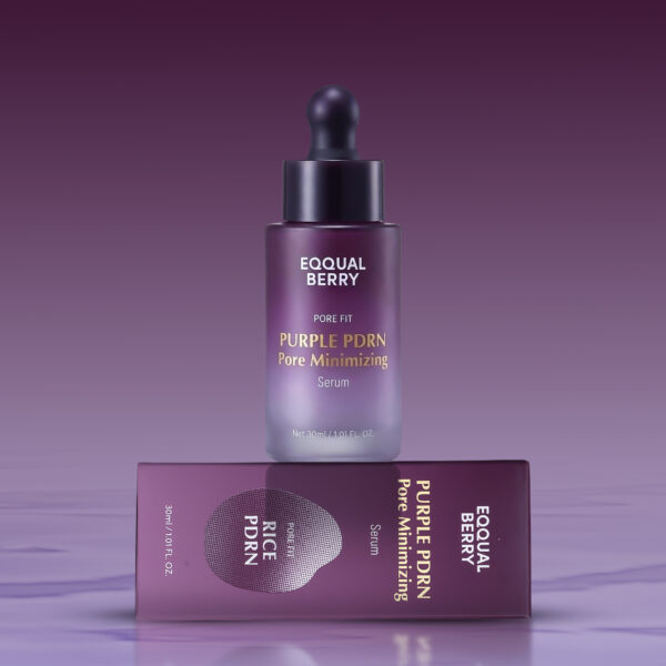 EQQUALBERRY PURPLE PDRN PORE MINIMIZING SERUM-30ML