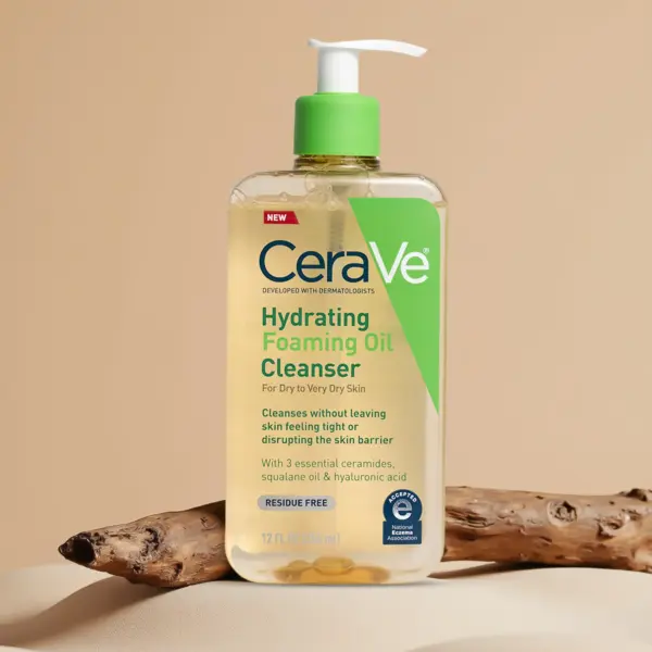 CERAVE HYDRATING FOAMING OIL CLEANSER-355ML