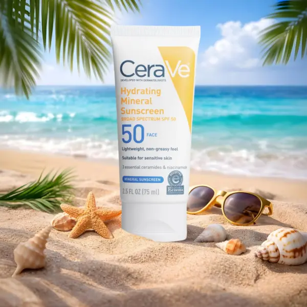 CERAVE HYDRATING MINERAL SUNSCREEN SPF 50-75ML