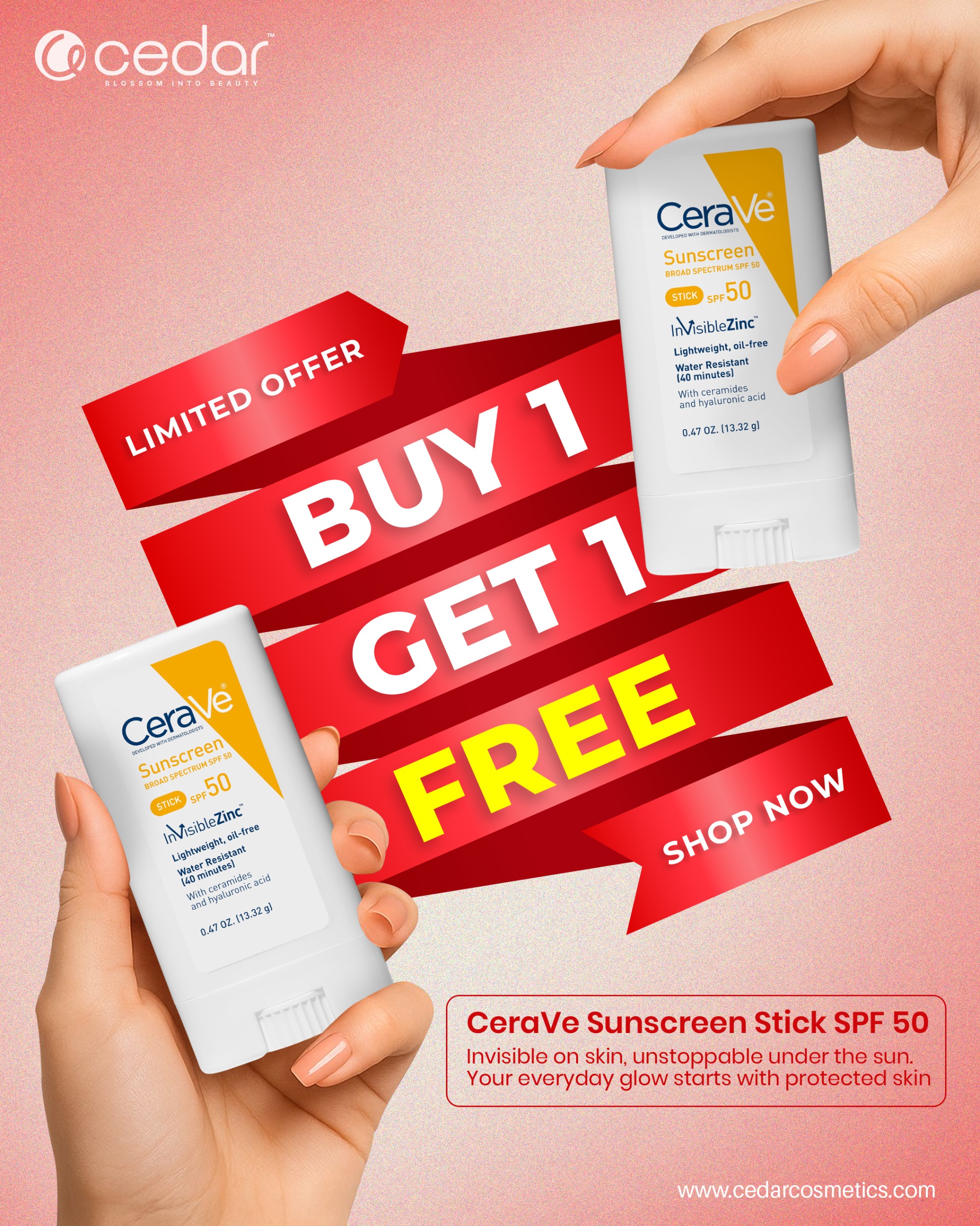 cerave-sunscreen stick -offer